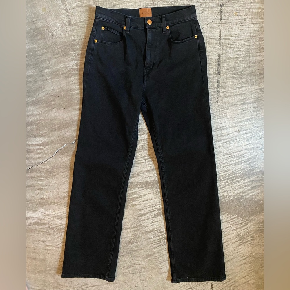 Jamie Haller The Kenickie Jeans Black 27  Excellent - Picture 3 of 4